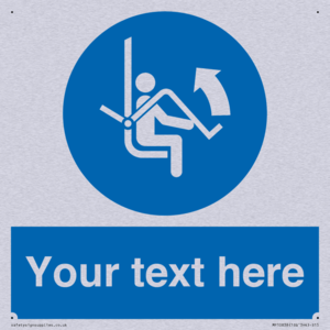 Custom Mandatory: Open safety bar of chairlift